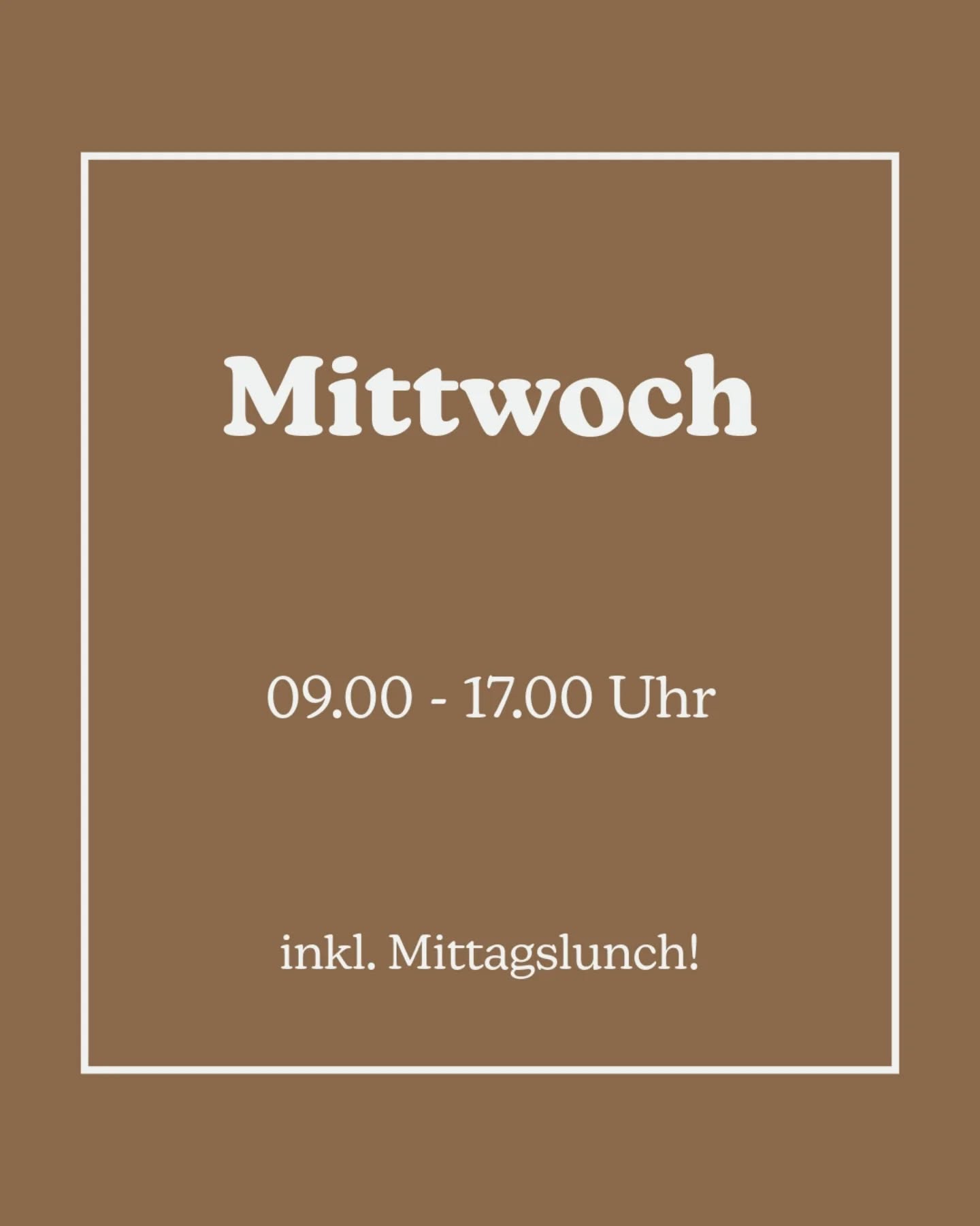 PAUSE-Lunch-Day 🥣🌯🍝✅️
.
Unser Lunch-Mittwoch bleibt bestehen. Vormittags gibt's einfache Frühstücksklassiker. Zu Mittag einen Special-Lunch, stets frisch und mit Liebe für euch zubereitet. Nachmittags locken unsere sündhaften Brownies, Glace oder eine erfrischende Limonade!
.
Um Anmeldung für den Lunch sind wir immer froh - sonst "hett's solang's hett". 🤪